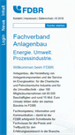 Mobile Screenshot of fdbr.de